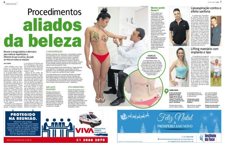 Jornal NH – Caderno Viver com Saúde 
